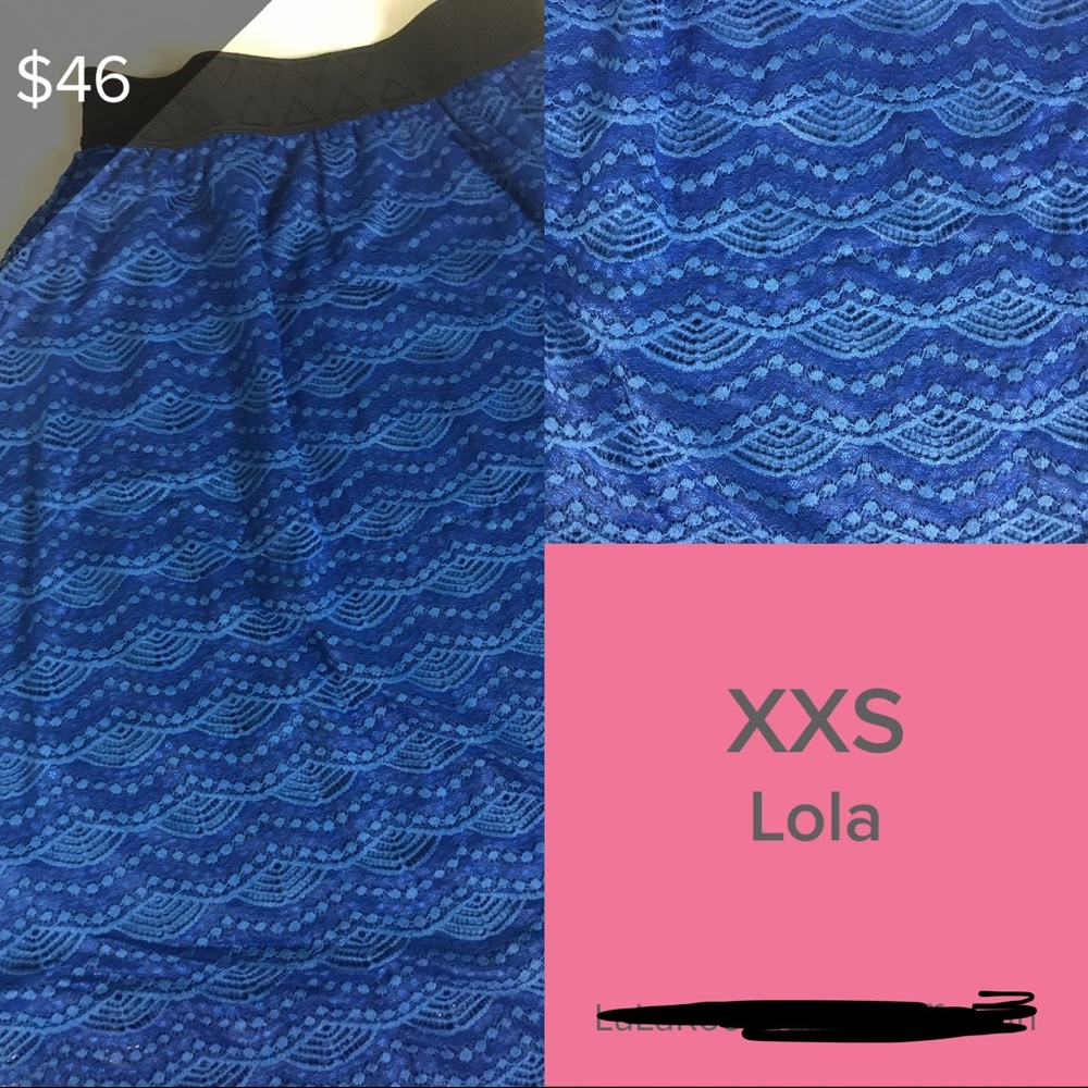 LuLaRoe Lola Skirt Size XXS. BNWT
